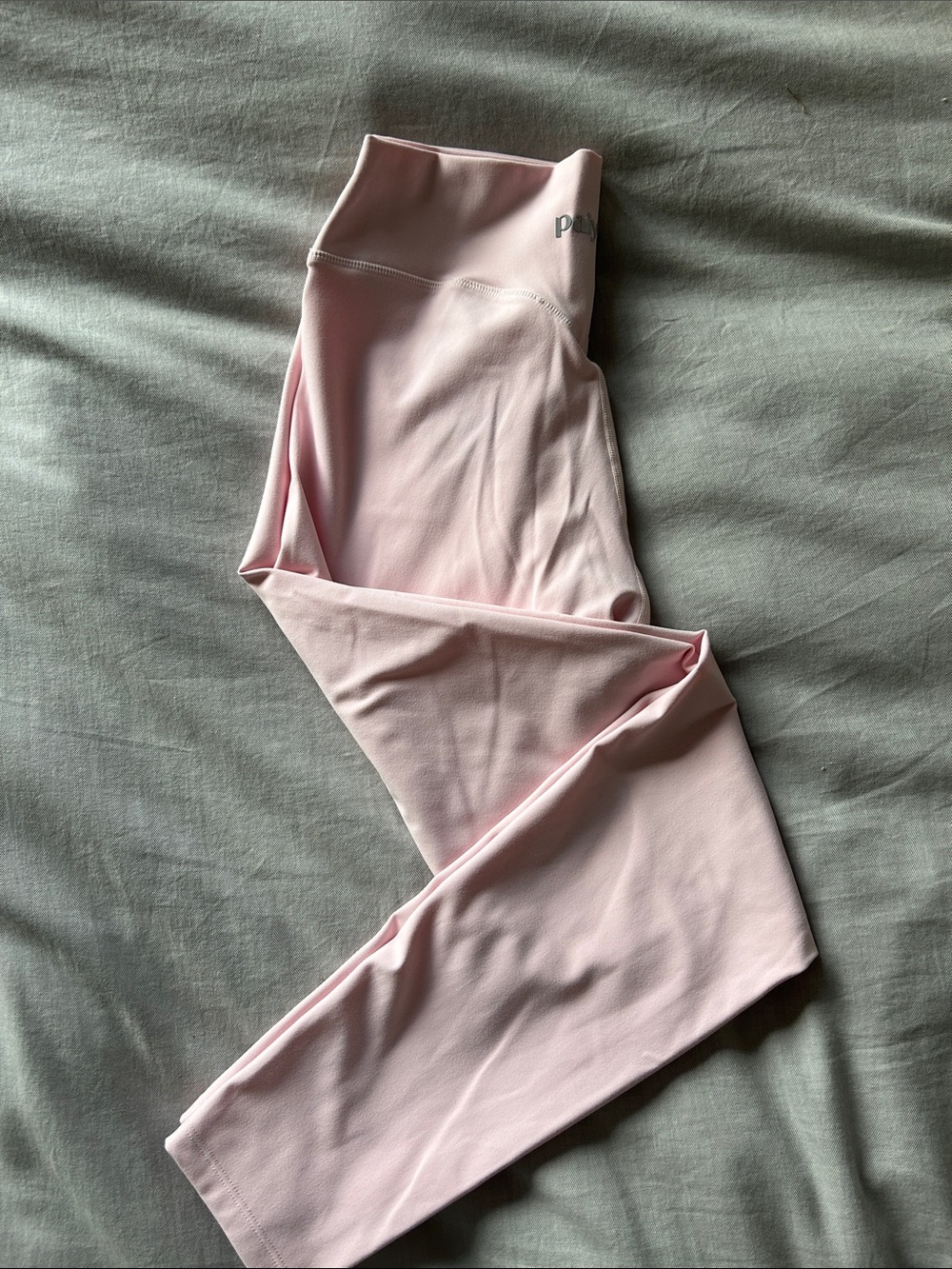 Paiya Pale Pink High-Waist Womens Leggings NWT - Picture 4 of 4